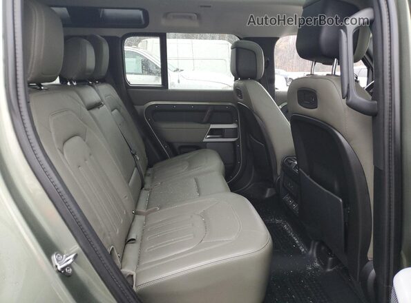 SALEK7EX2L2008777 2020 LAND ROVER DEFENDER Зеленый Вид задней части салона