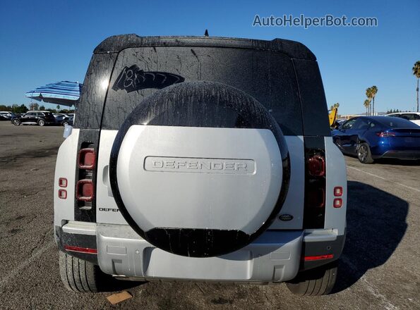 SALEP6EU7P2239584 2023 LAND ROVER DEFENDER Серебряный Вид сзади
