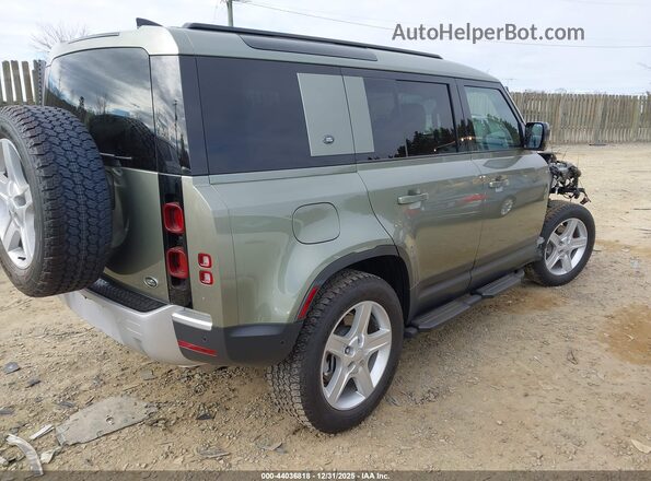SALEP7RU3N2105488 2022 LAND ROVER DEFENDER Зеленый Задняя правая четверть