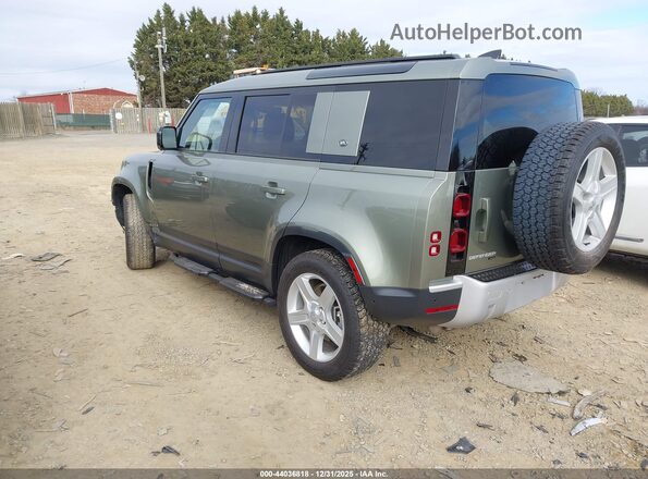 SALEP7RU3N2105488 2022 LAND ROVER DEFENDER Зеленый Задняя левая четверть