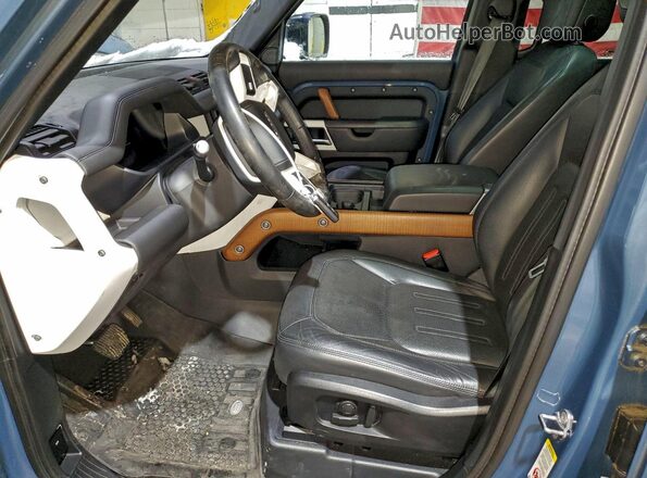 SALEPEEU6L2025125 2020 LAND ROVER DEFENDER Blue წინა სალონის ხედი