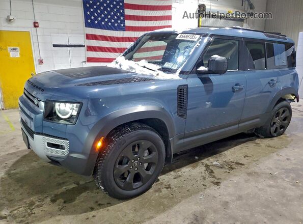 SALEPEEU6L2025125 2020 LAND ROVER DEFENDER Blue წინა მარცხენა ხედი სამი მეოთხედიდან