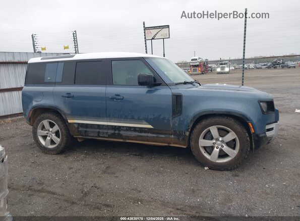 SALEPEFE0R2268476 2024 LAND ROVER DEFENDER Blue Սալոնի հետևի տեսք