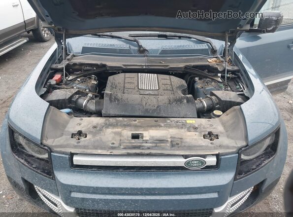 SALEPEFE0R2268476 2024 LAND ROVER DEFENDER Blue Հետևի տեսք