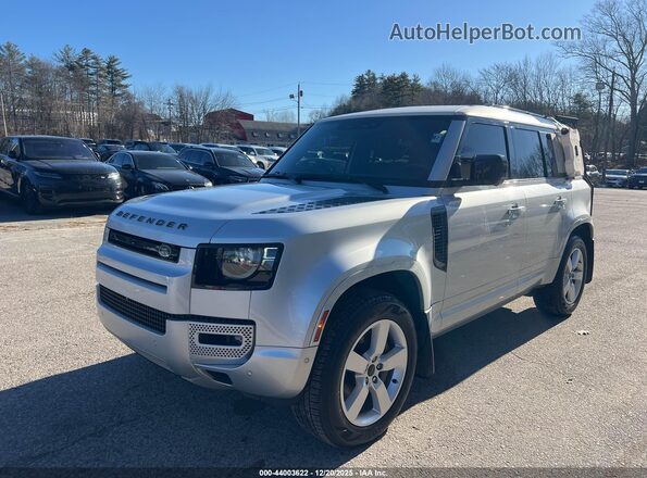 SALEW7RU6N2097910 2022 LAND ROVER DEFENDER Silver Przód lewy