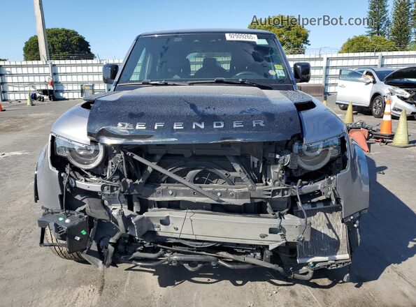 SALEXEEU8L2029189 2020 LAND ROVER DEFENDER Gray Widok z przodu