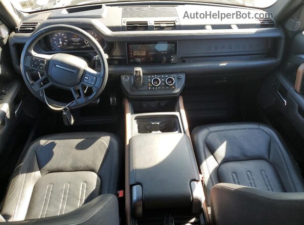 SALEXEEU8L2029189 2020 LAND ROVER DEFENDER Gray Widok deski rozdzielczej