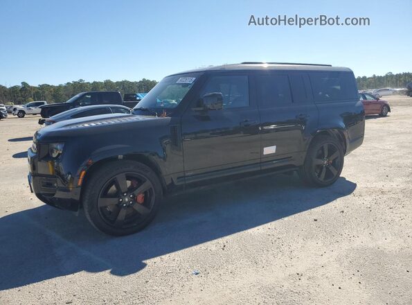 SALEXFEU3R2347901 2024 LAND ROVER DEFENDER Black წინა მარცხენა ხედი სამი მეოთხედიდან