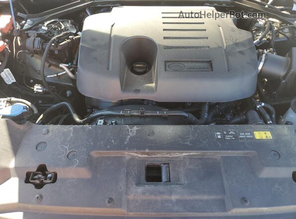SALEXFEU3R2347901 2024 LAND ROVER DEFENDER Black ძრავის განყოფილების ხედი
