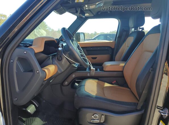 SALEXFEU3R2347901 2024 LAND ROVER DEFENDER Black წინა სალონის ხედი