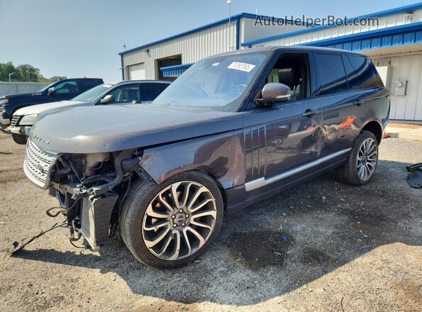 SALGS2EF8GA247555 2016 LAND ROVER RANGE Серый Передняя левая четверть