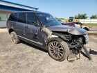 2016 Land Rover Range Rover Supercharged Серый vin: SALGS2EF8GA247555
