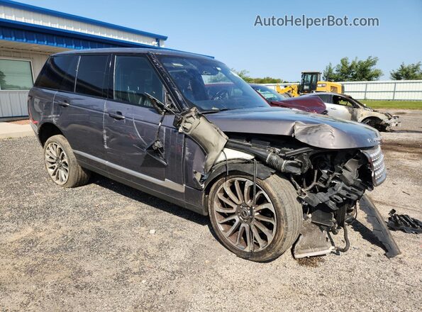 SALGS2EF8GA247555 2016 LAND ROVER RANGE Серый Передняя правая четверть