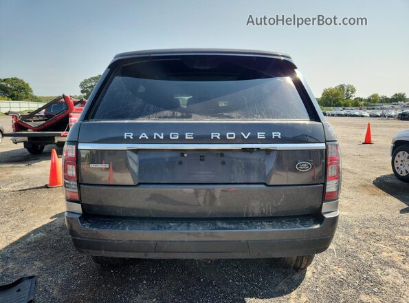 SALGS2EF8GA247555 2016 LAND ROVER RANGE Серый Вид сзади