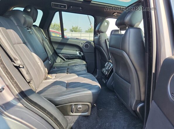 SALGS2EF8GA247555 2016 LAND ROVER RANGE Серый Вид задней части салона