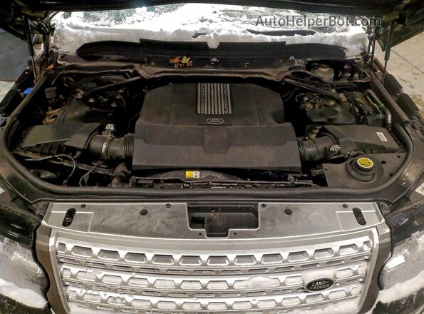 SALGS2EF9GA261156 2016 LAND ROVER RANGE ROVER Черный Вид подкапотного пространства