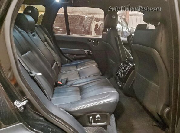 SALGS2EF9GA261156 2016 LAND ROVER RANGE ROVER Черный Вид задней части салона