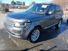 2017 Land Rover Range Rover 3.0l V6 Turbocharged Diesel Hse Td6 Gray vin: SALGS2FK7HA363715