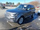 2017 Land Rover Range Rover 3.0l V6 Turbocharged Diesel Hse Td6 Gray vin: SALGS2FK7HA363715