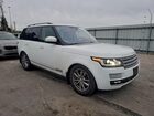 2016 Land Rover Range Rover Hse White vin: SALGS2KF1GA250205