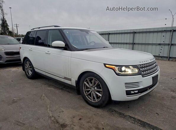 SALGS2KF1GA250205 2016 LAND ROVER RANGE White Delantero derecho