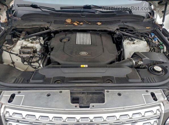 SALGS2KF1GA250205 2016 LAND ROVER RANGE White Vista del compartimento del motor