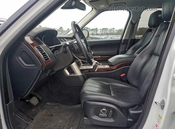 SALGS2KF1GA250205 2016 LAND ROVER RANGE White Vista interior delantera
