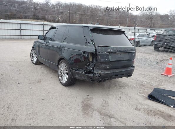 SALGS2RE2JA382863 2018 LAND ROVER RANGE ROVER Black Rear left