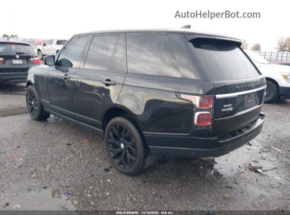SALGS2RE5JA383134 2018 LAND ROVER RANGE ROVER Black Задня ліва чверть