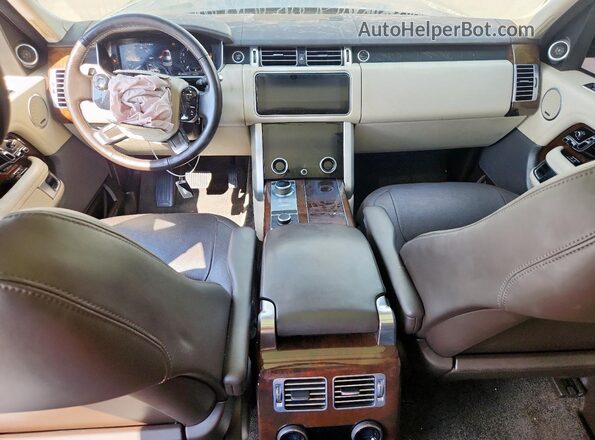 SALGS2RU1LA414325 2020 LAND ROVER RANGE Синий Вид панели приборов