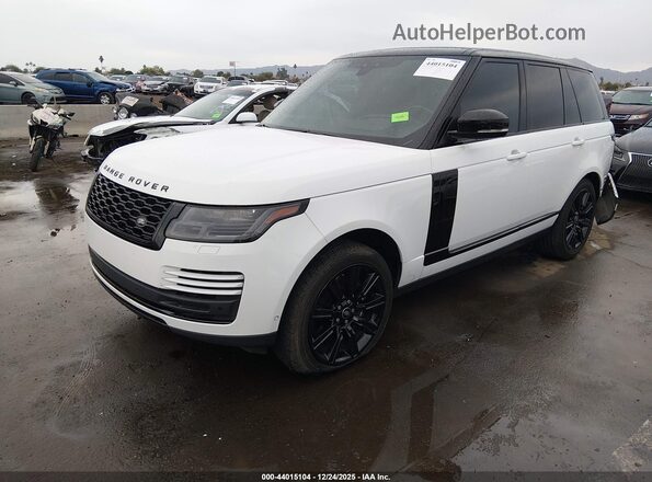 SALGS2RU1MA442577 2021 LAND ROVER RANGE ROVER White Przód lewy