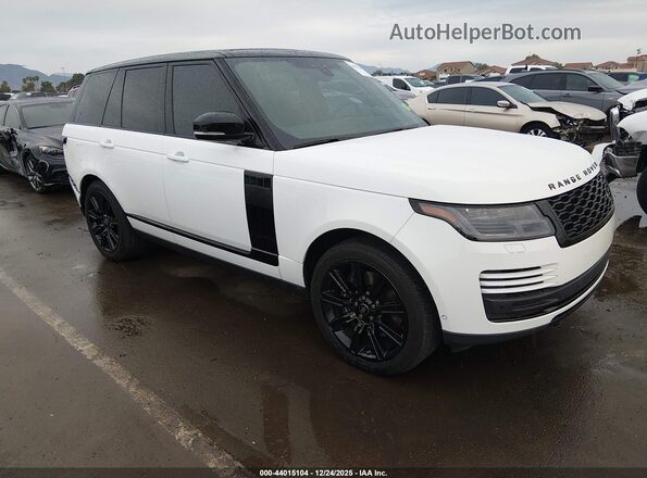 SALGS2RU1MA442577 2021 LAND ROVER RANGE ROVER White Przód prawy