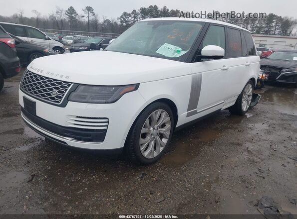 SALGS2RU2MA421589 2021 LAND ROVER RANGE ROVER White Przód lewy