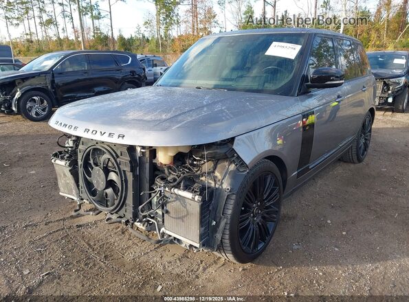 SALGS2RU2MA444693 2021 LAND ROVER RANGE ROVER Gray Передня ліва чверть