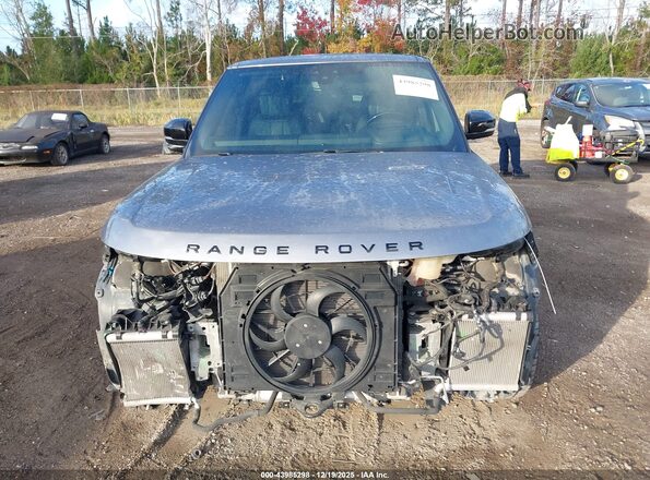 SALGS2RU2MA444693 2021 LAND ROVER RANGE ROVER Gray Вид щитка приладів