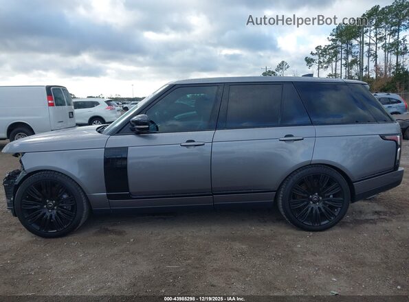 SALGS2RU2MA444693 2021 LAND ROVER RANGE ROVER Gray Панорамний вид салону 360°