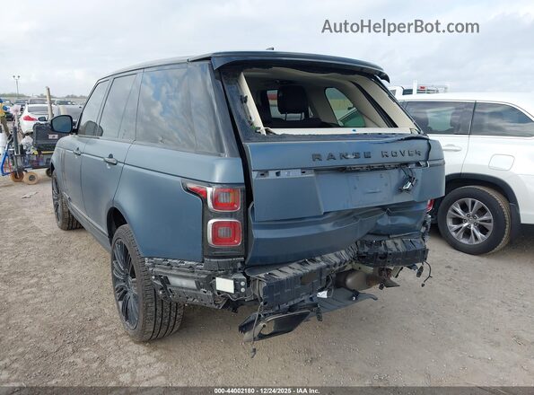 SALGS2RU7NA462995 2022 LAND ROVER RANGE ROVER Синий Задняя левая четверть