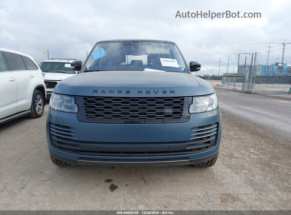 SALGS2RU7NA462995 2022 LAND ROVER RANGE ROVER Синий Вид щитка приборов