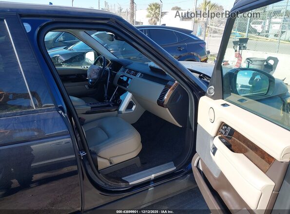 SALGS2RU8LA403337 2020 LAND ROVER RANGE ROVER Dark Blue Вид салона спереди