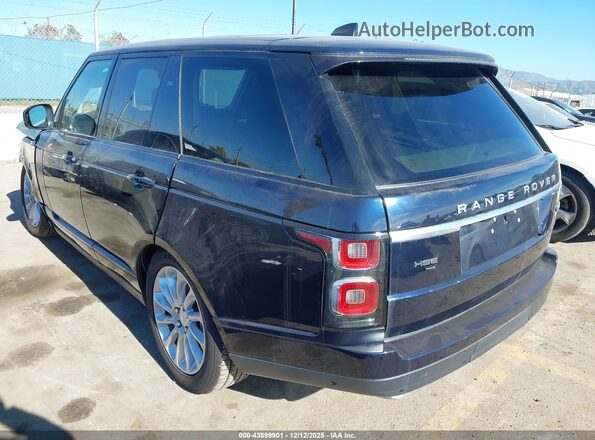 SALGS2RU8LA403337 2020 LAND ROVER RANGE ROVER Dark Blue Задняя левая четверть