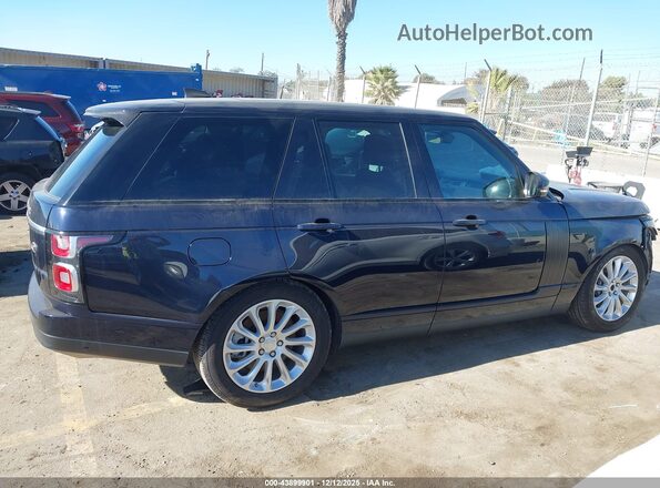 SALGS2RU8LA403337 2020 LAND ROVER RANGE ROVER Dark Blue Панорамный вид салона 360°