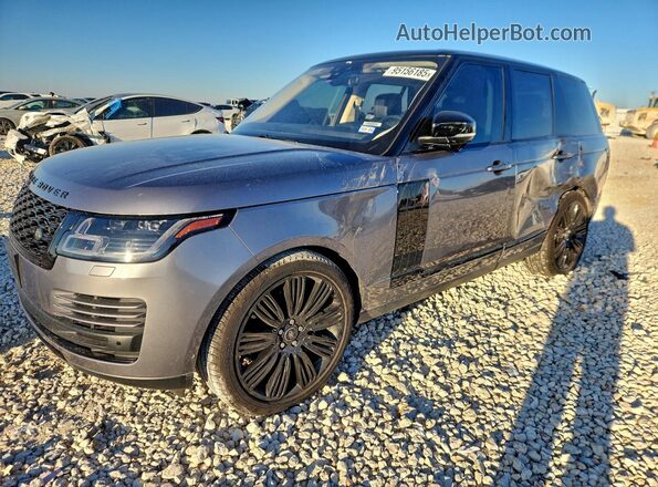 SALGS2SE9NA468378 2022 LAND ROVER RANGE Gray Vista tres cuartos delantera izquierda