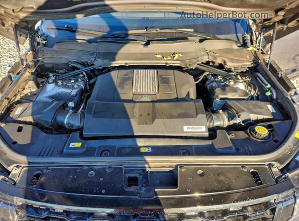SALGS2SE9NA468378 2022 LAND ROVER RANGE Gray Vista del compartimento del motor