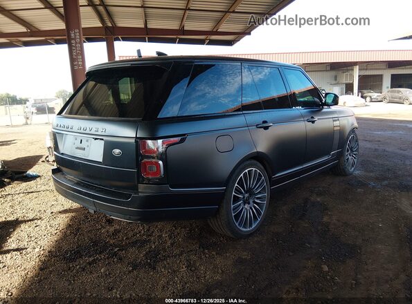 SALGS2SEXMA429507 2021 LAND ROVER RANGE ROVER Black Tył prawy