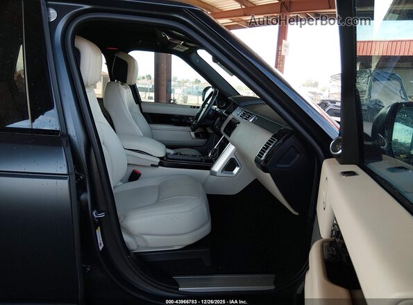 SALGS2SEXMA429507 2021 LAND ROVER RANGE ROVER Black Widok wnętrza z przodu