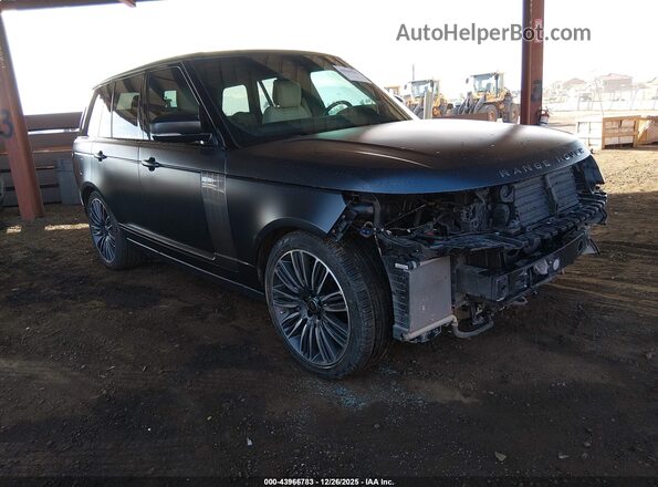 SALGS2SEXMA429507 2021 LAND ROVER RANGE ROVER Black Przód prawy