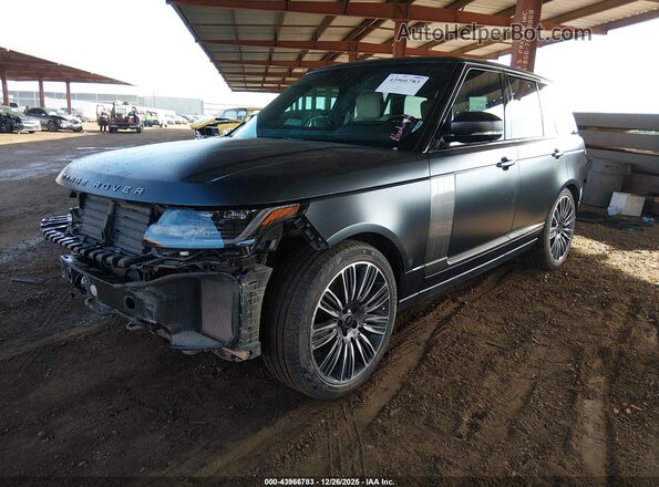 SALGS2SEXMA429507 2021 LAND ROVER RANGE ROVER Black Przód lewy