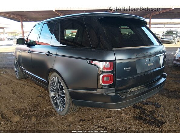 SALGS2SEXMA429507 2021 LAND ROVER RANGE ROVER Black Tył lewy