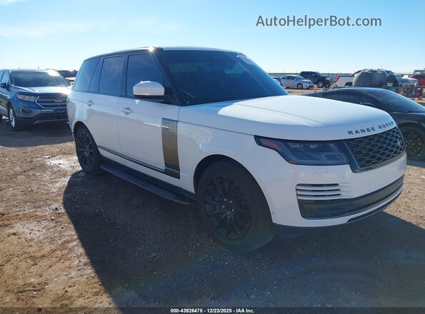 SALGS2SV8JA399791 2018 LAND ROVER RANGE ROVER White წინა მარჯვენა