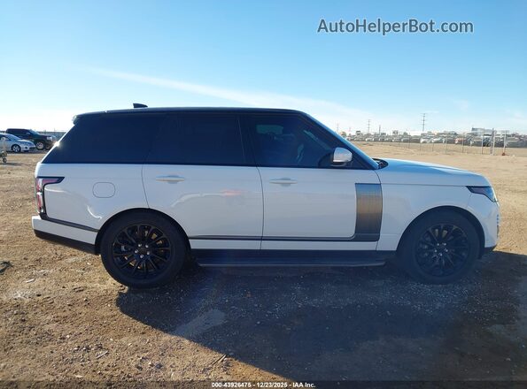 SALGS2SV8JA399791 2018 LAND ROVER RANGE ROVER White უკანა სალონის ხედი